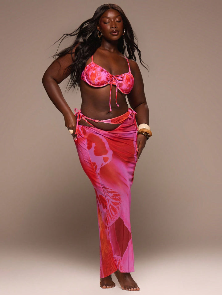 Fusta de plaja SHEIN, mix culori