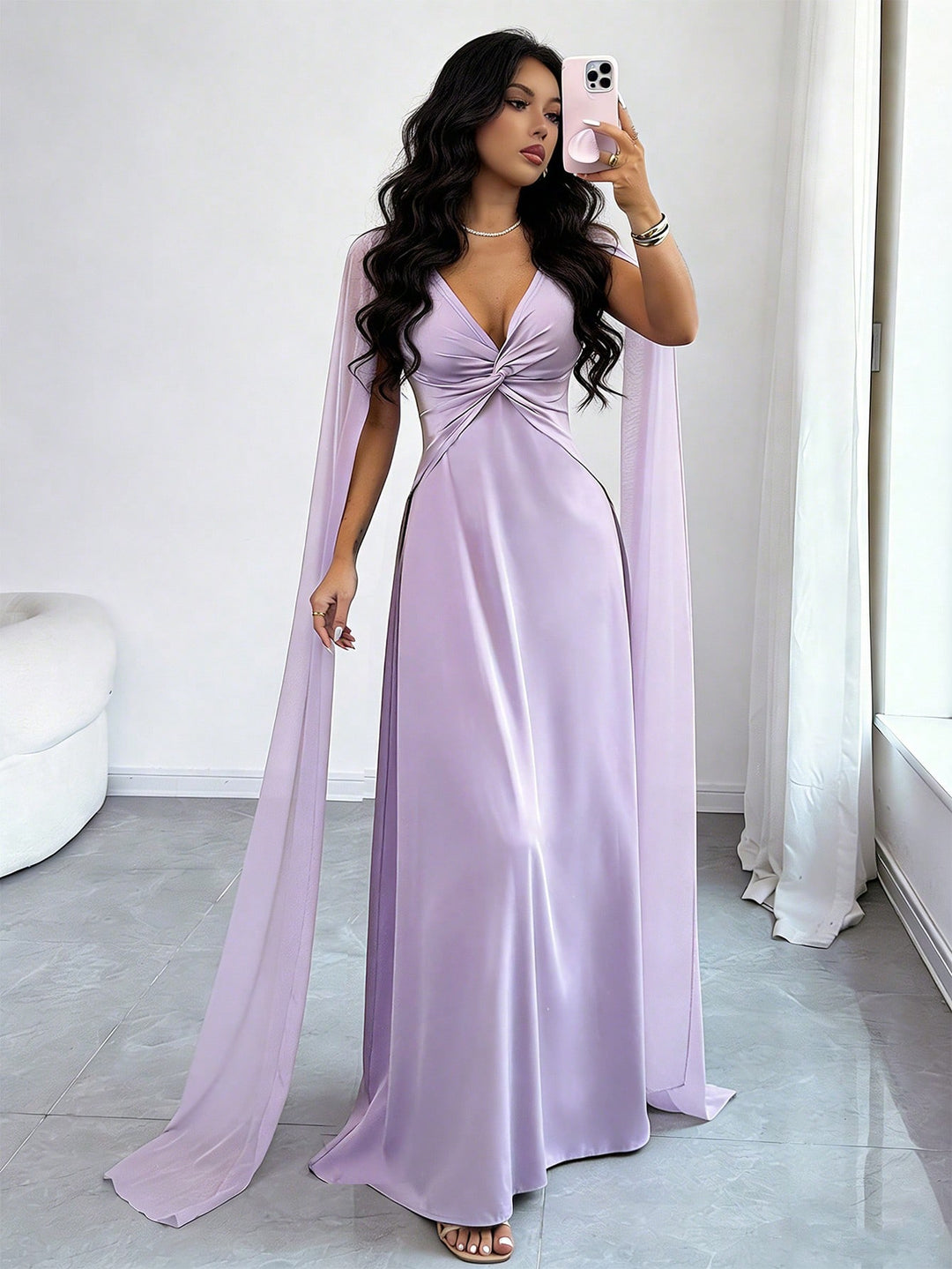 Rochie maxi SHEIN, mov