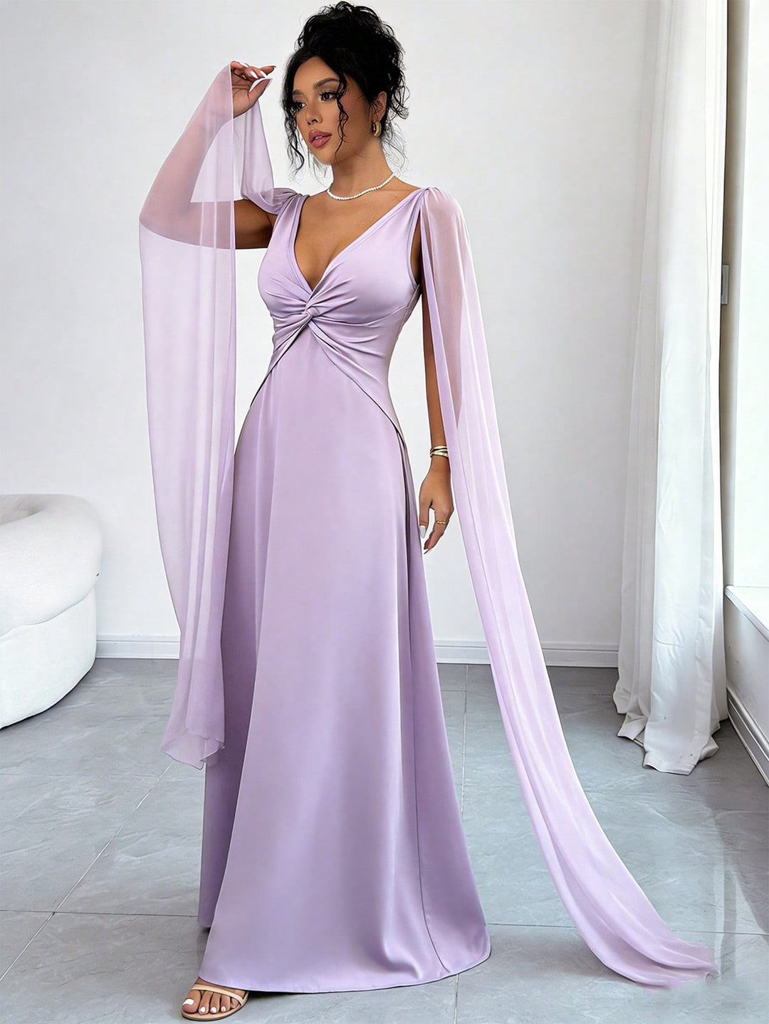 Rochie maxi SHEIN, mov