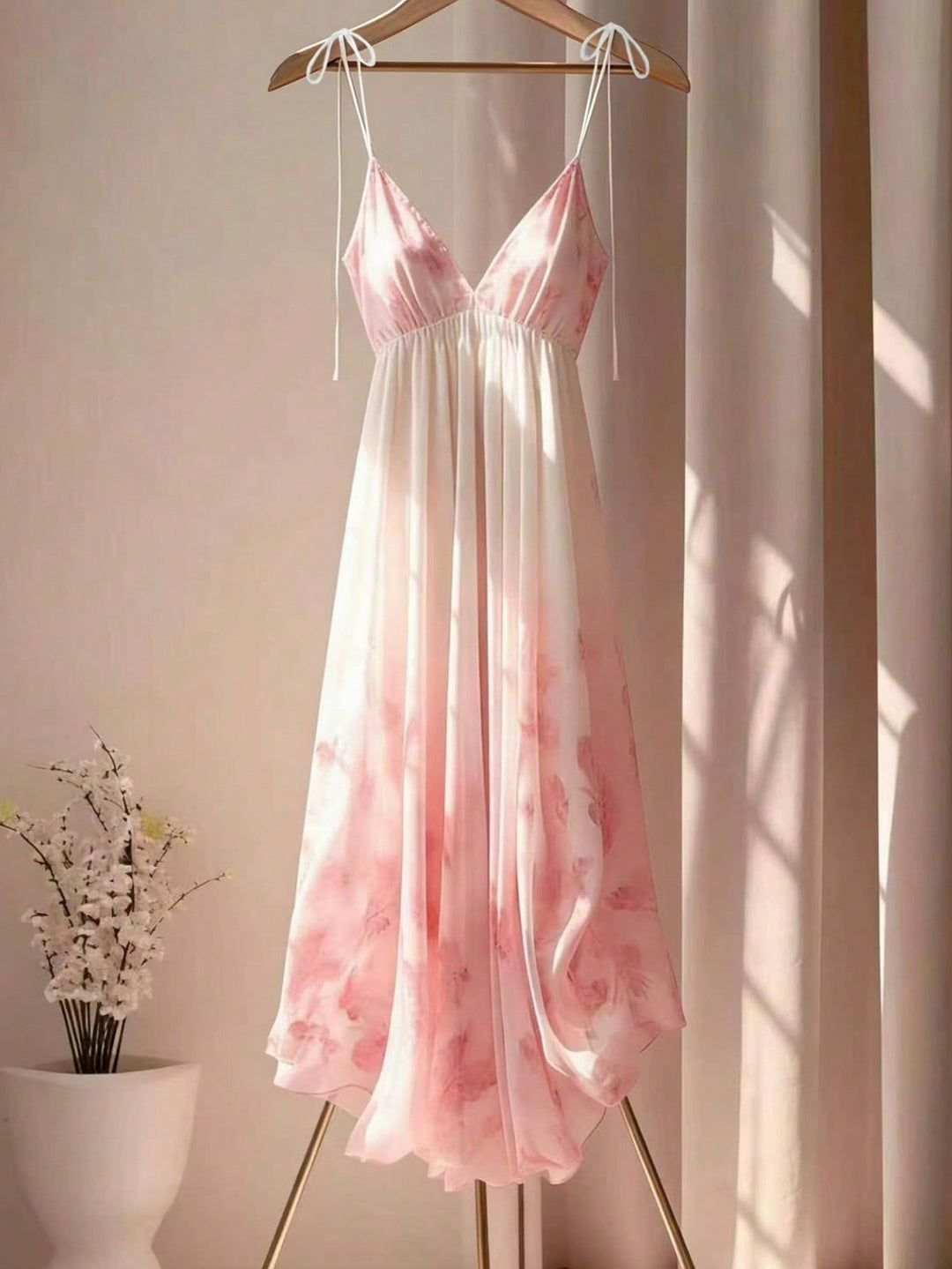 Rochie maxi SHEIN, roz