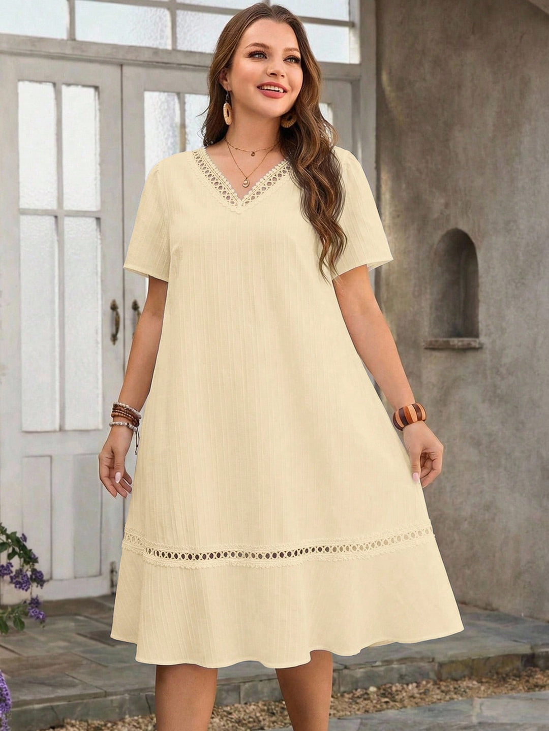 Rochie SHEIN, bej