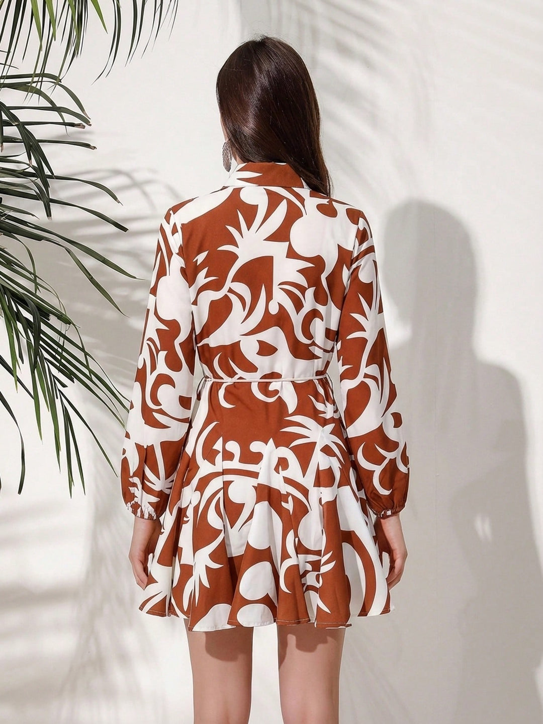 Rochie midi SHEIN, mix culori