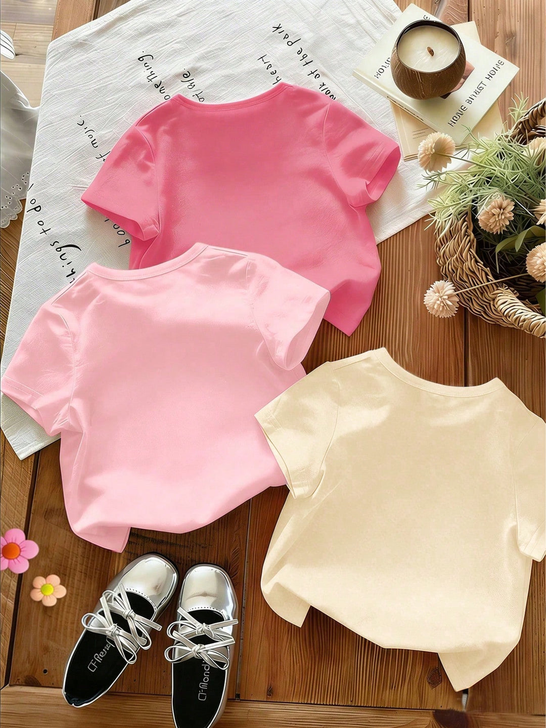 Tricou SHEIN, mix culori