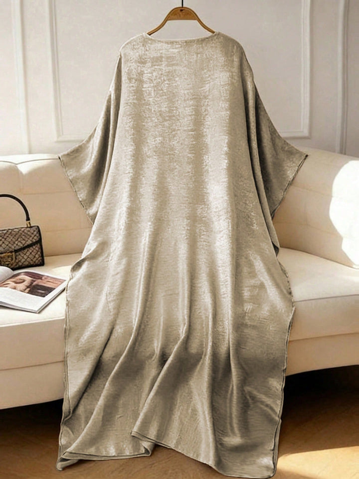 Rochie maxi SHEIN, bej