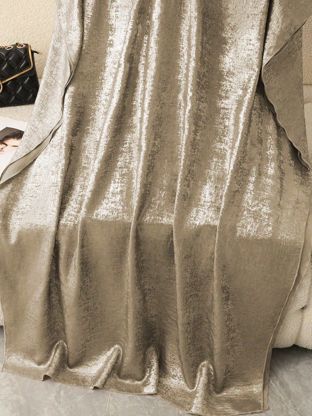 Rochie maxi SHEIN, bej