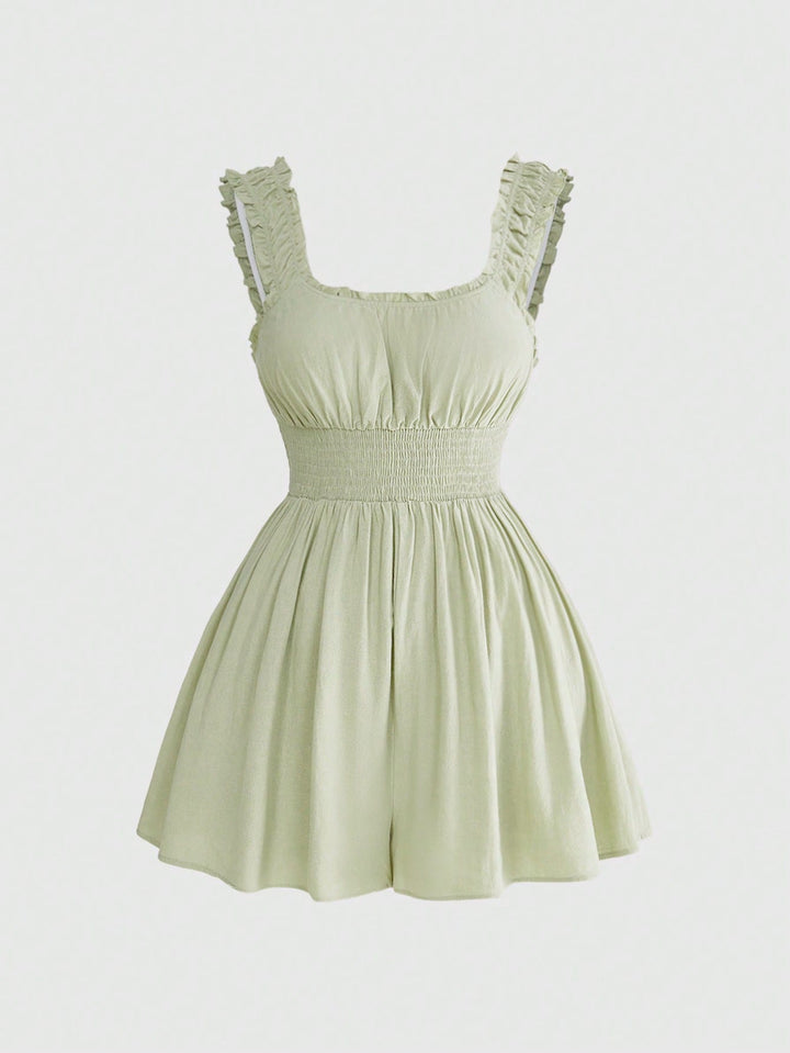 Salopetă SHEIN, verde