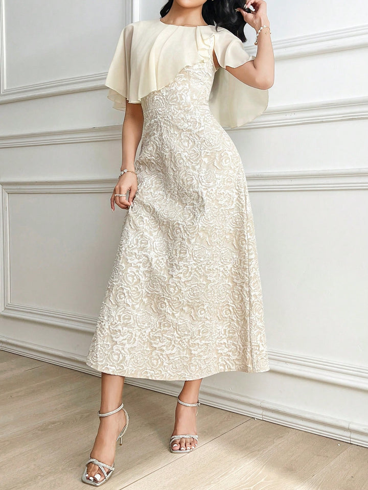 Rochie midi SHEIN, portocaliu
