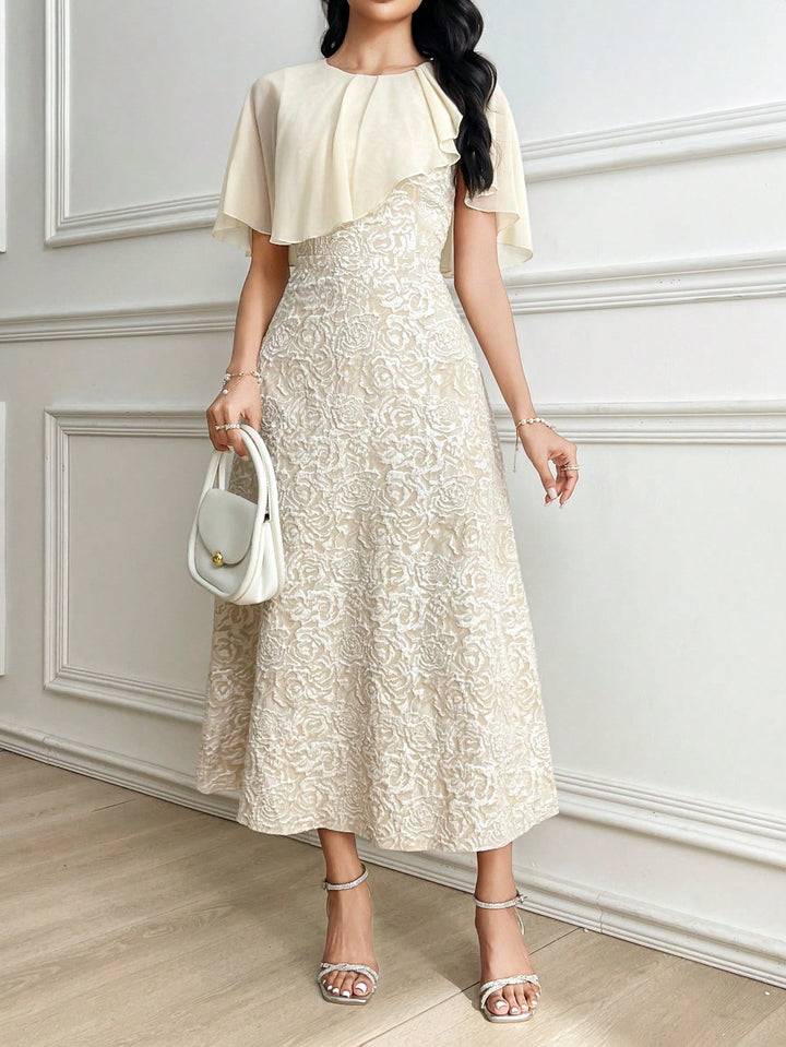 Rochie midi SHEIN, portocaliu