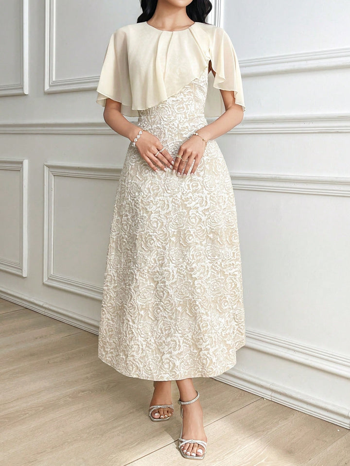 Rochie midi SHEIN, portocaliu