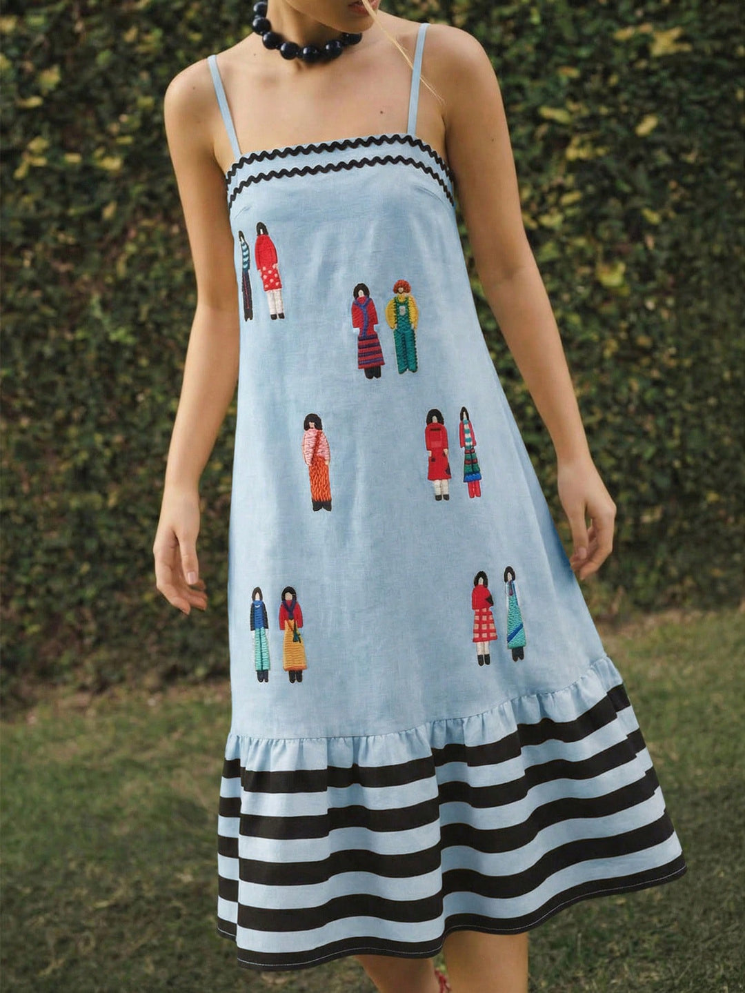 Rochie midi SHEIN, albastru