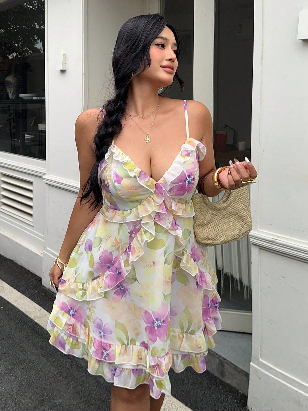 Rochie SHEIN, mix culori