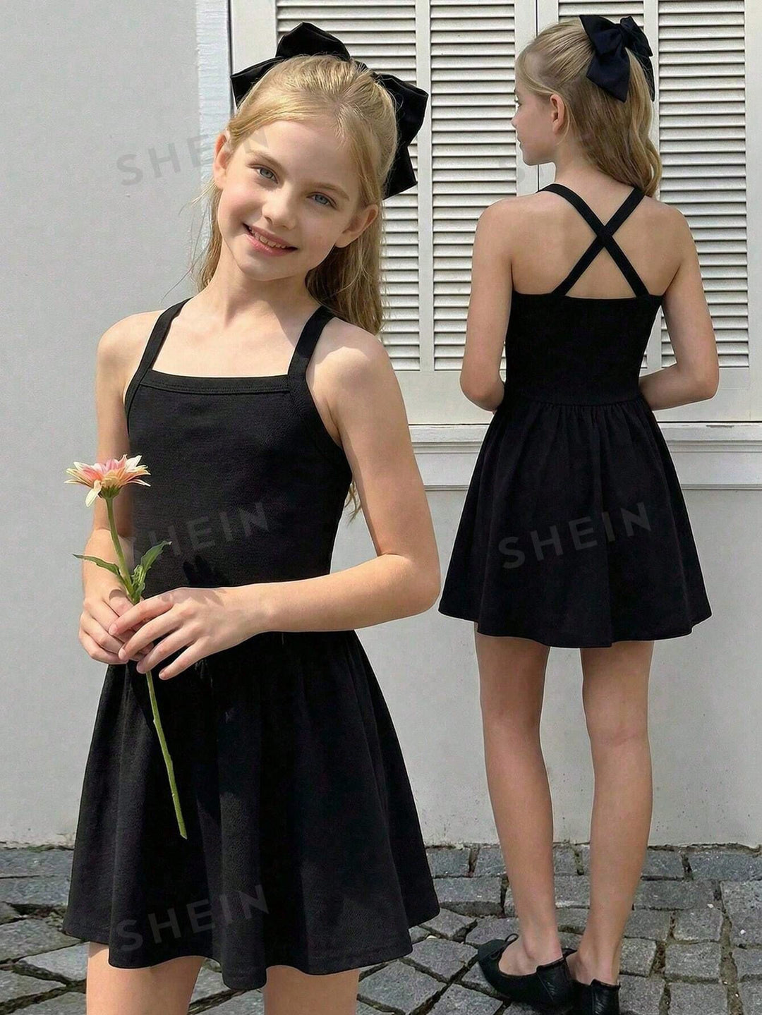 SHEIN ruha, fekete