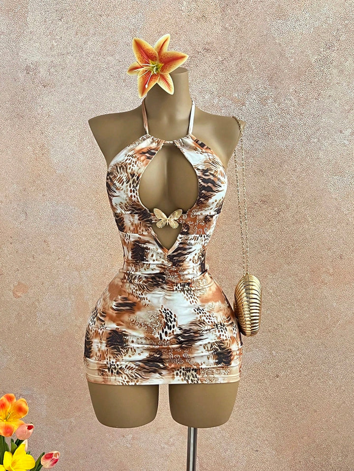 Rochie scurtă SHEIN, mix culori