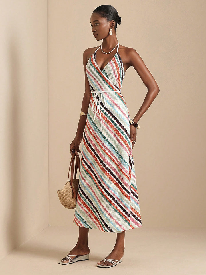 Rochie maxi SHEIN, mix culori