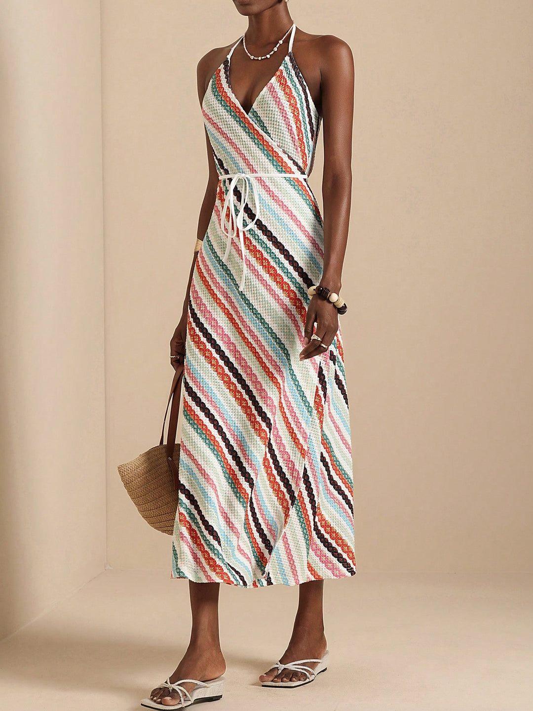 Rochie maxi SHEIN, mix culori
