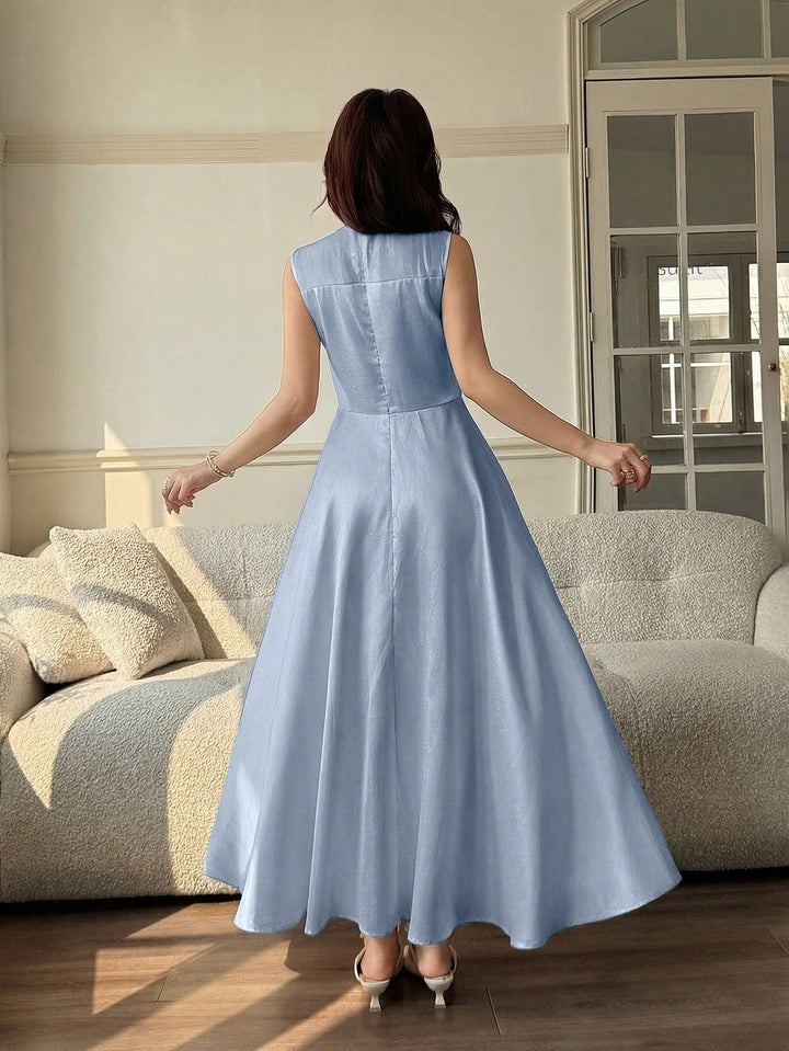 Rochie maxi SHEIN, albastru