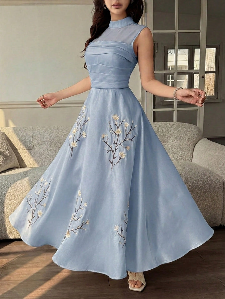 Rochie maxi SHEIN, albastru