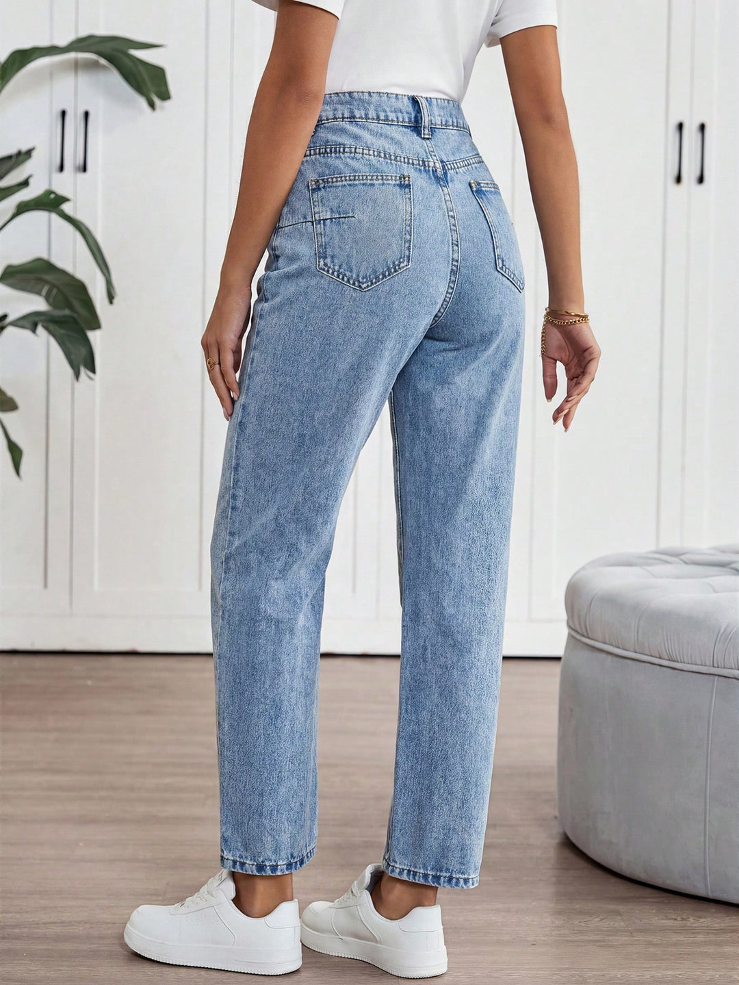 Jeans SHEIN, albastru