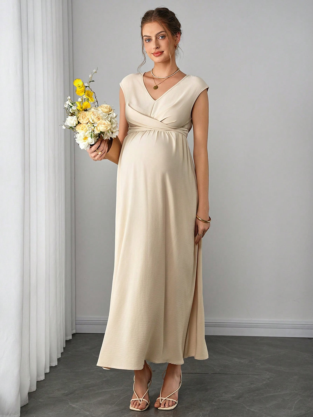 Rochie SHEIN, kaki