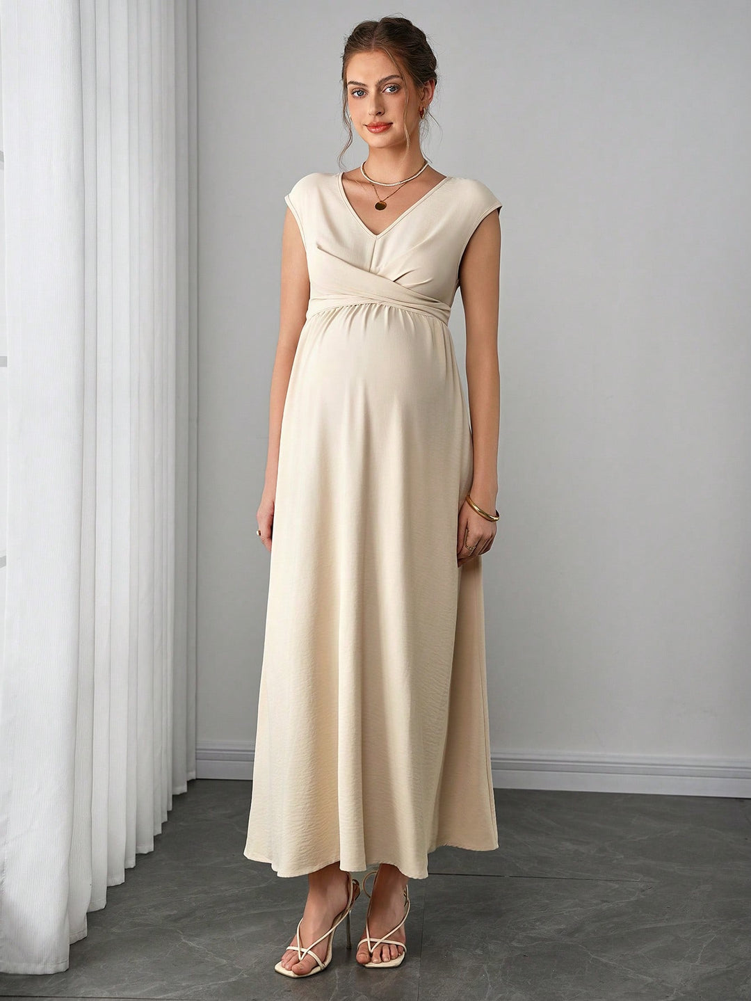 Rochie SHEIN, kaki
