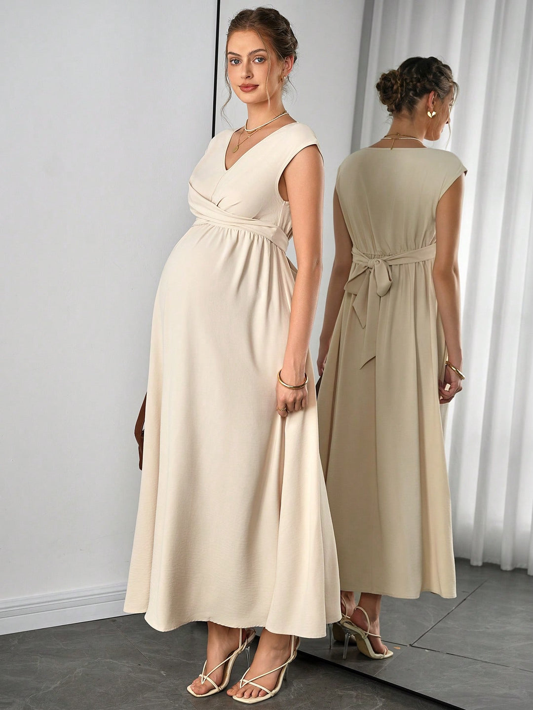 Rochie SHEIN, kaki