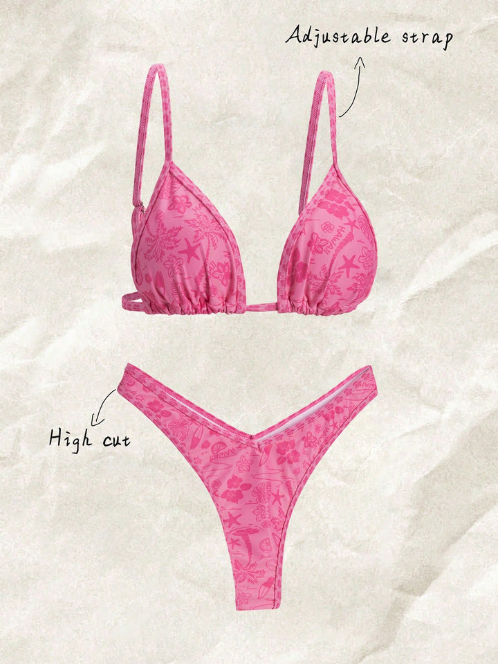 SHEIN bikini szett, színkeverék