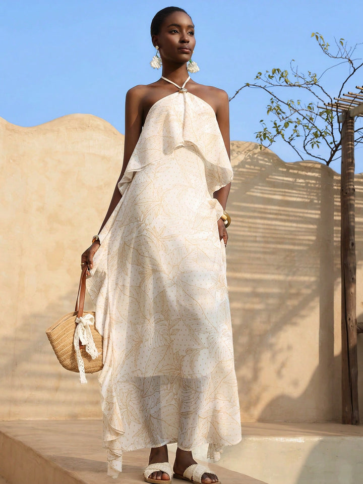 Rochie maxi SHEIN, mix culori
