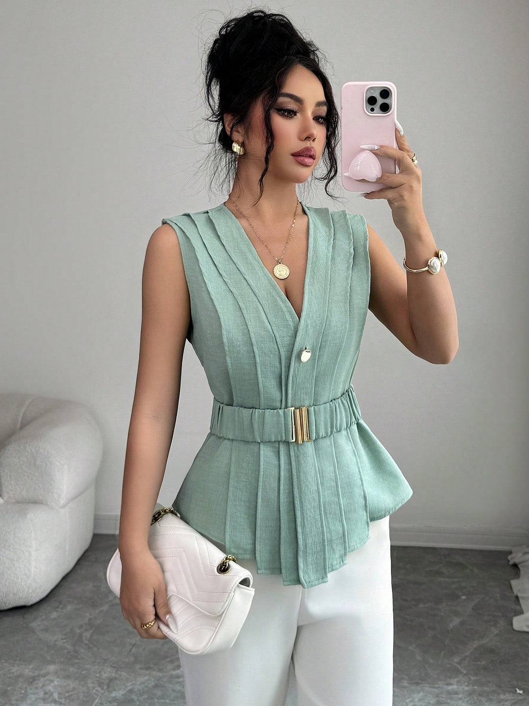 Bluza SHEIN, turcoaz