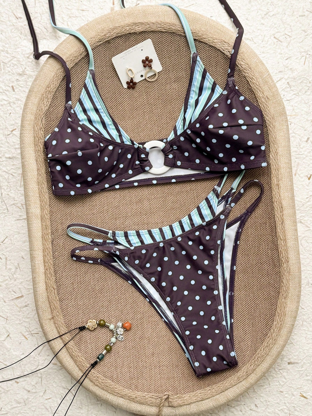 Set bikini SHEIN, mix culori