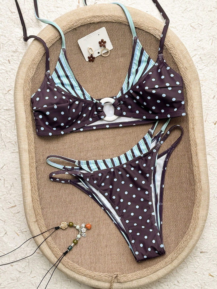 Set bikini SHEIN, mix culori