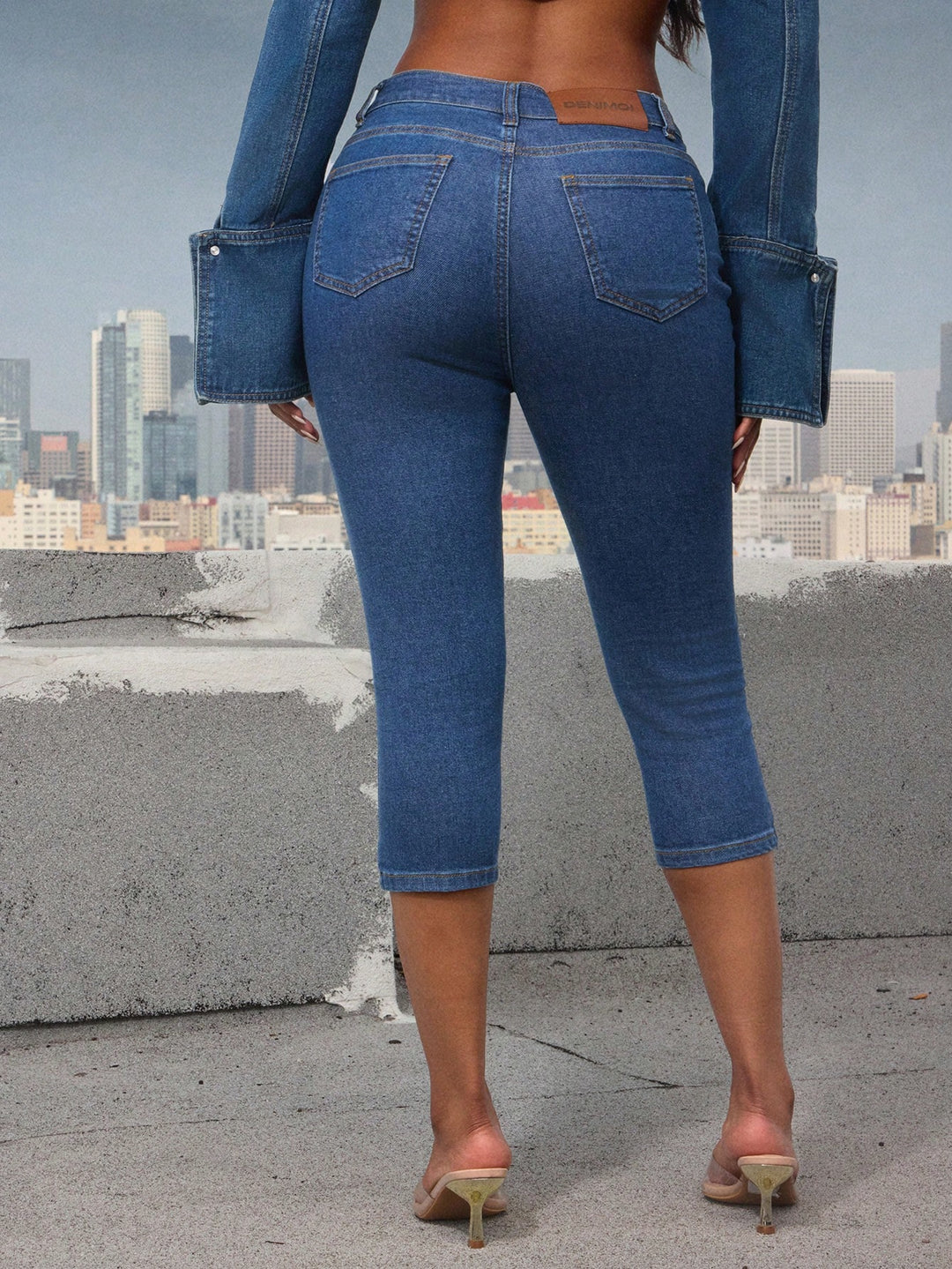 Jeans SHEIN, albastru