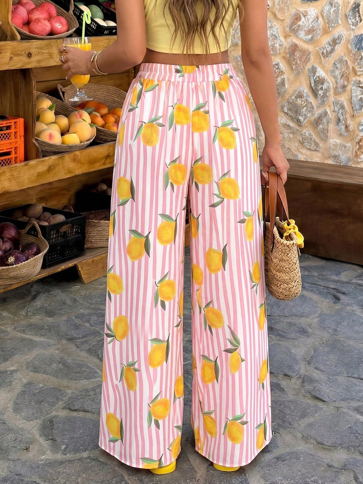 Pantaloni SHEIN, alb