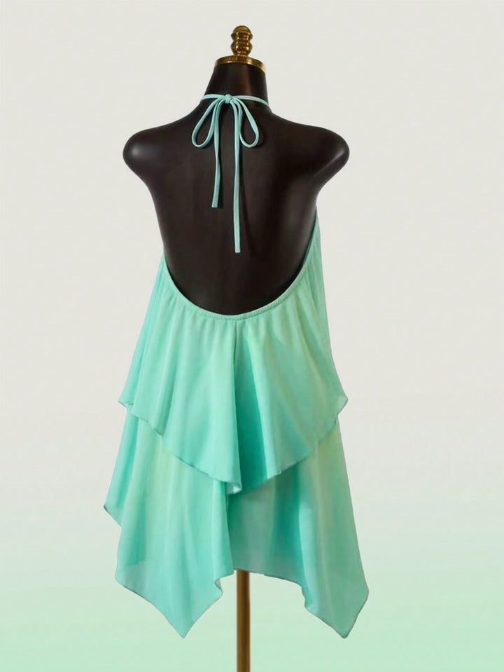 Rochie mini SHEIN, verde