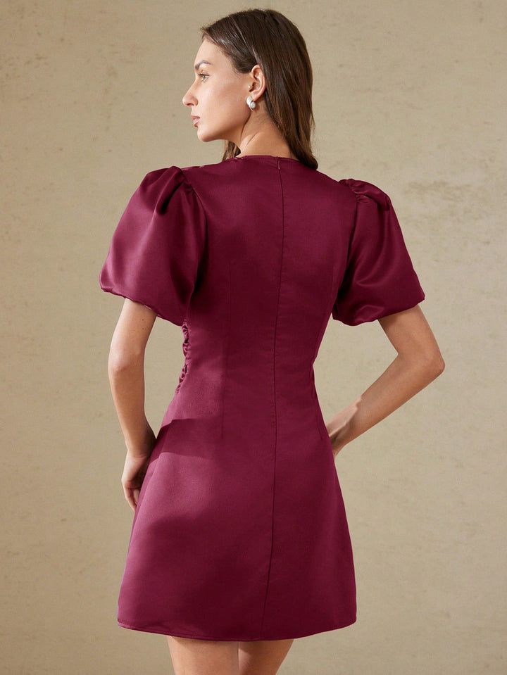 Rochie mini SHEIN, vișiniu