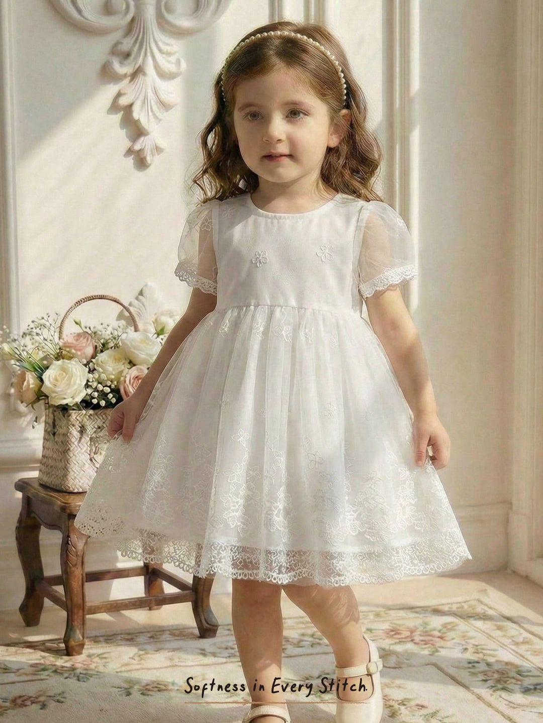 Rochie SHEIN, alb