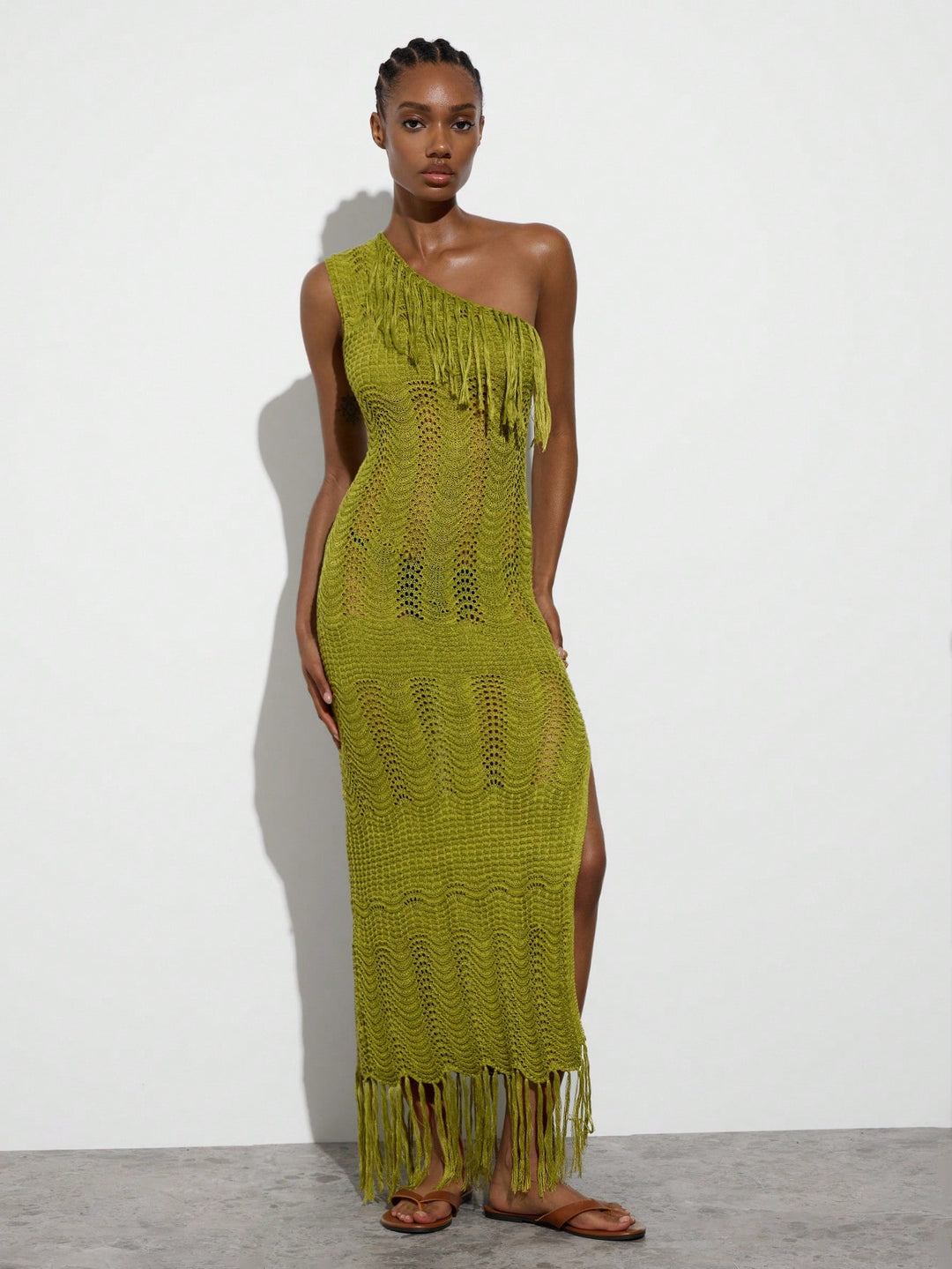 Rochie SHEIN, verde