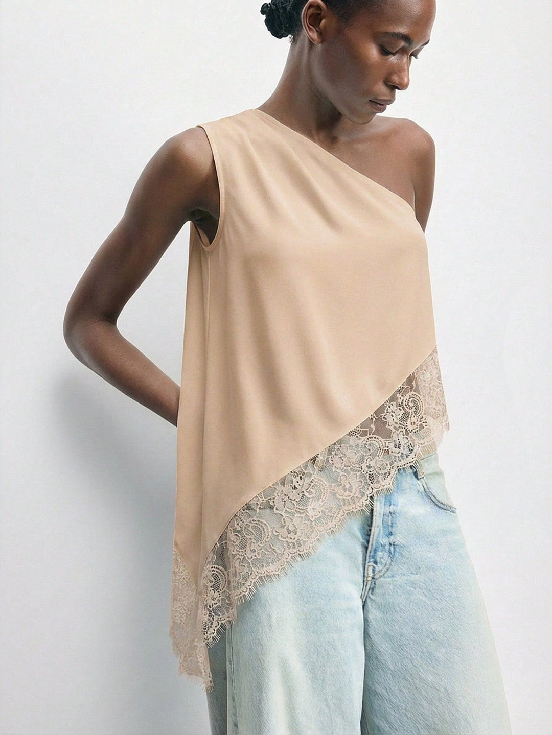 Top SHEIN, bej