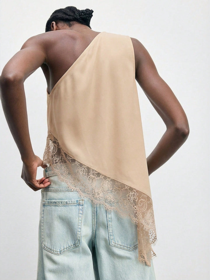 Top SHEIN, portocaliu