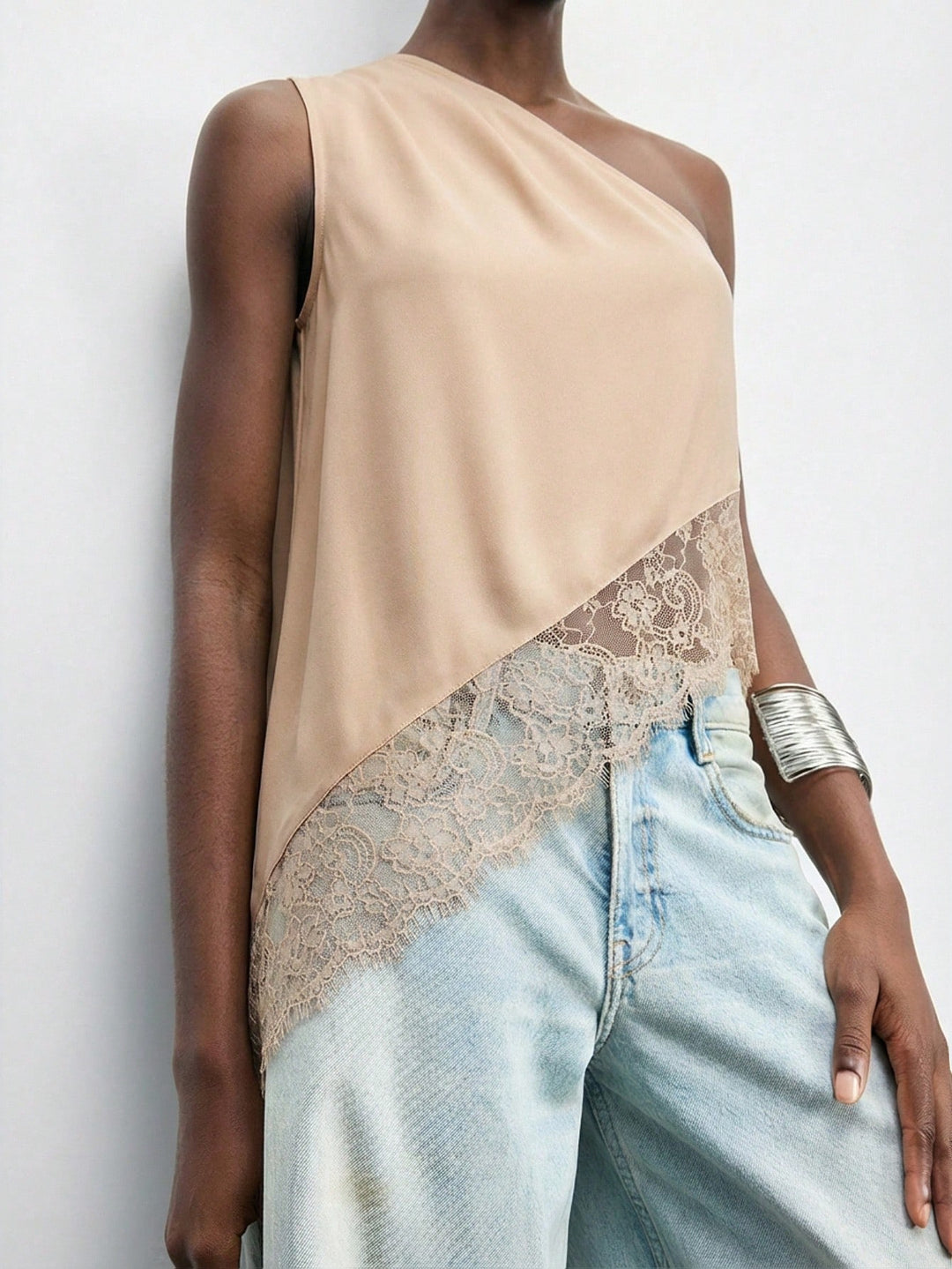 Top SHEIN, portocaliu