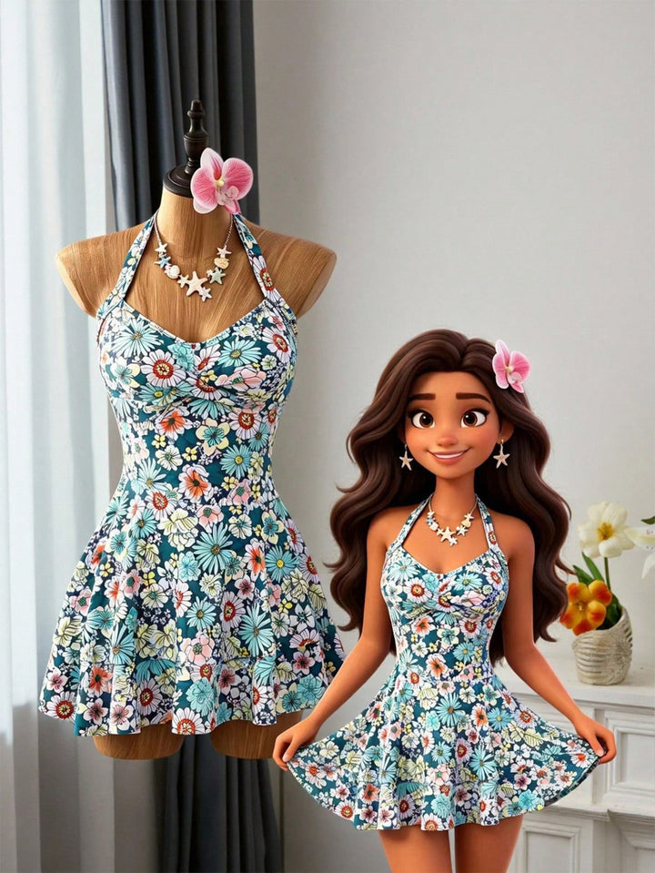 Rochie de baie SHEIN, mix culori