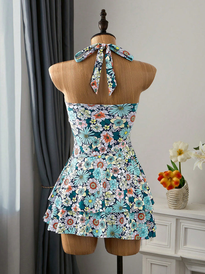 Rochie de baie SHEIN, mix culori