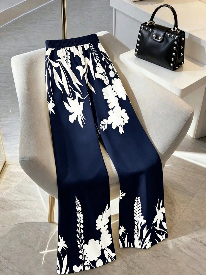 Pantaloni SHEIN, albastru