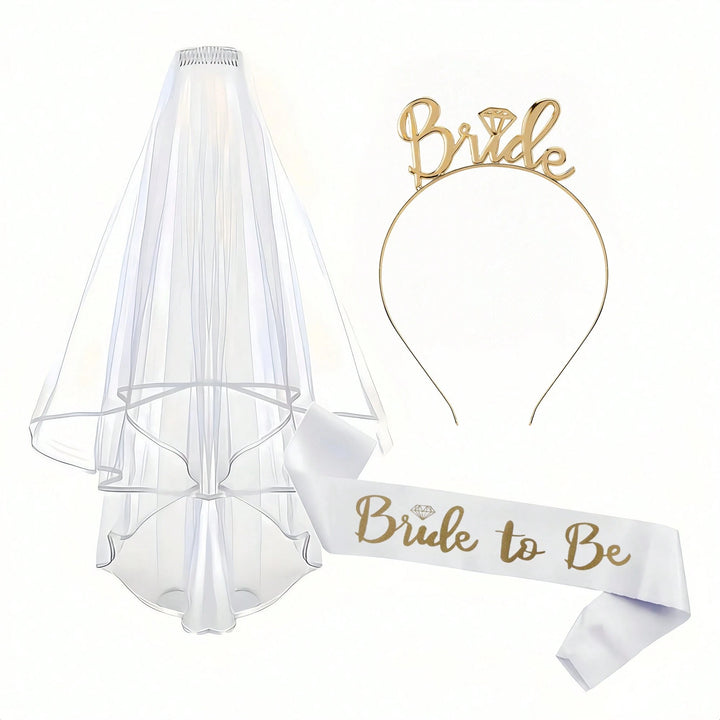 Set accesorii SHEIN, alb