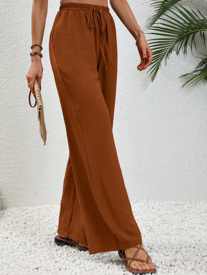 Pantaloni SHEIN, maro