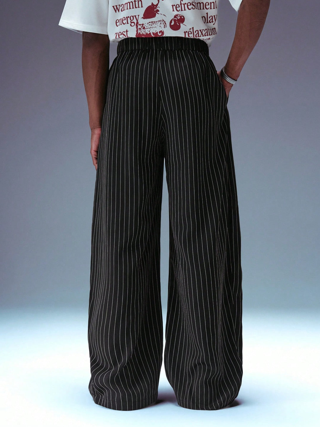 Pantalon SHEIN, negru
