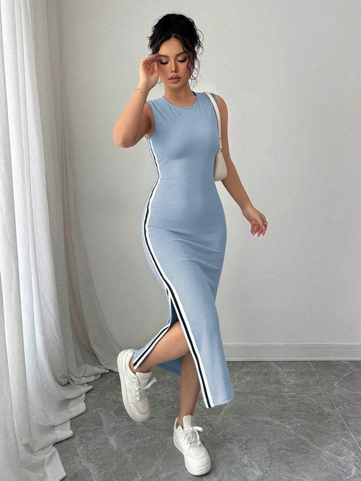 Rochie maxi SHEIN, albastru