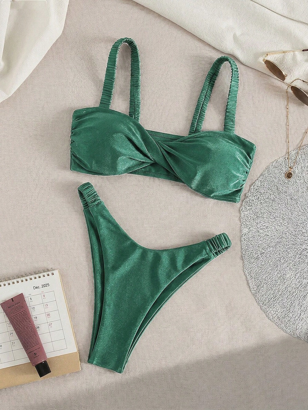 Set bikini SHEIN, verde