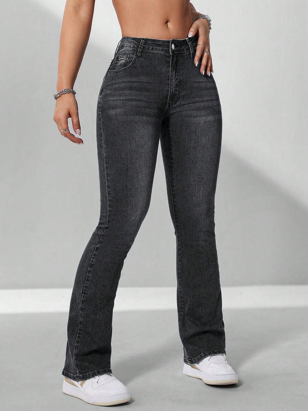 Jeans SHEIN, negru