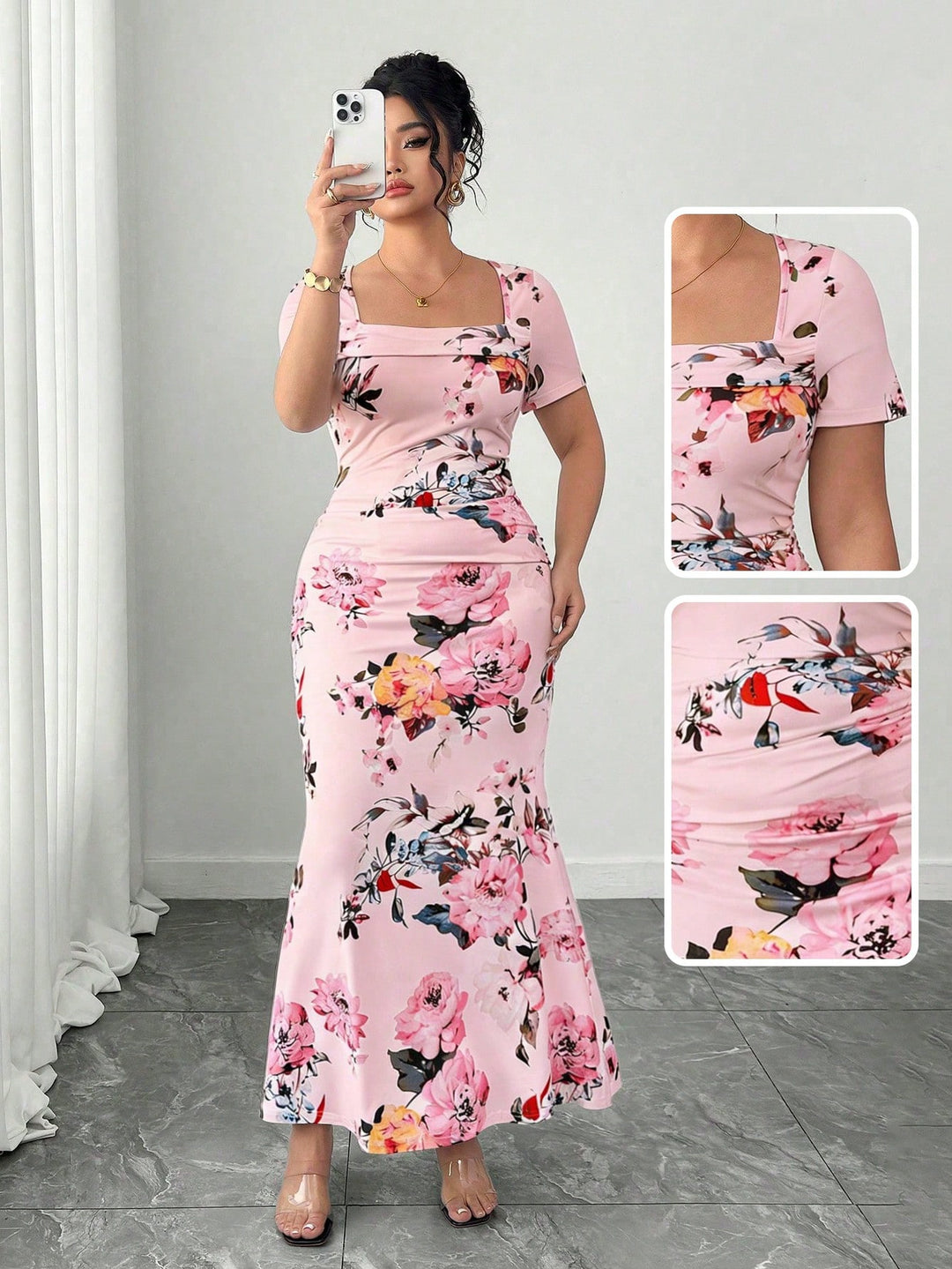 Rochie SHEIN, roz