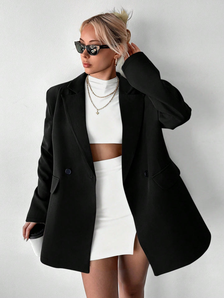 Sacou SHEIN, negru